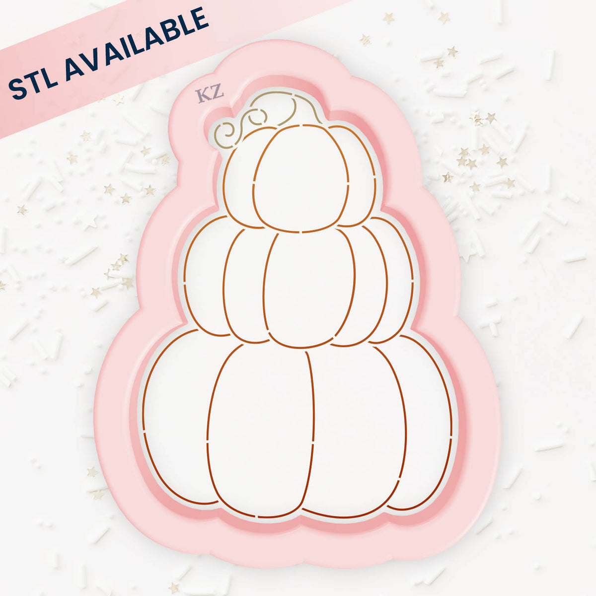 Cookie Cutters Stack of Pumpkins Cutter/Stencil