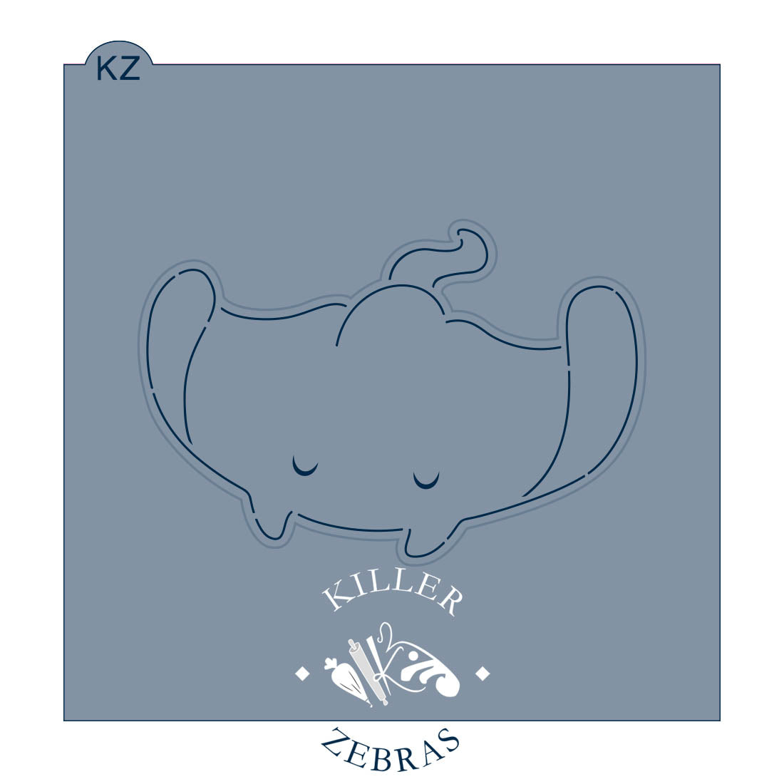 Cookie Cutters Stingray Cutter/Stencil