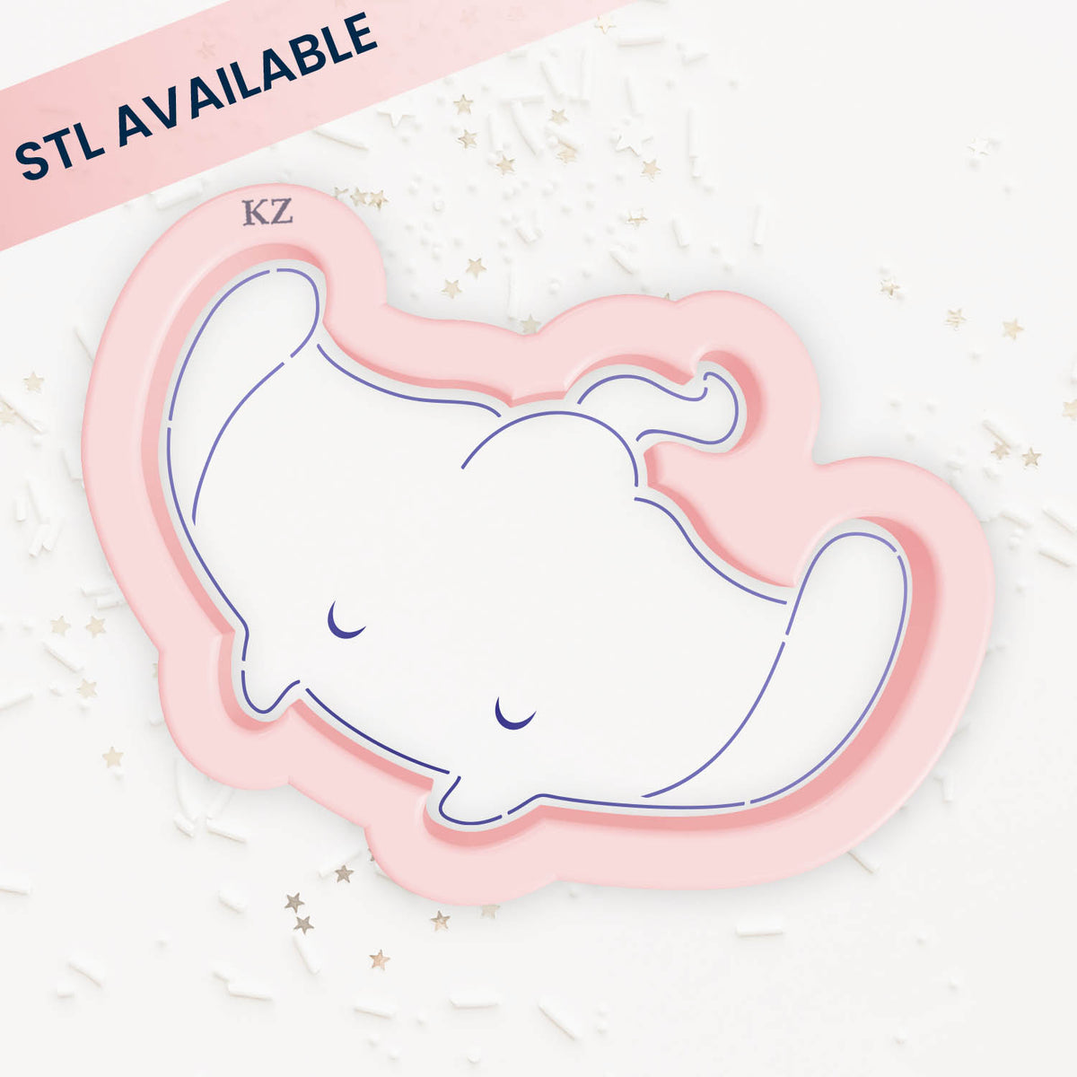 Cookie Cutters Stingray Cutter/Stencil