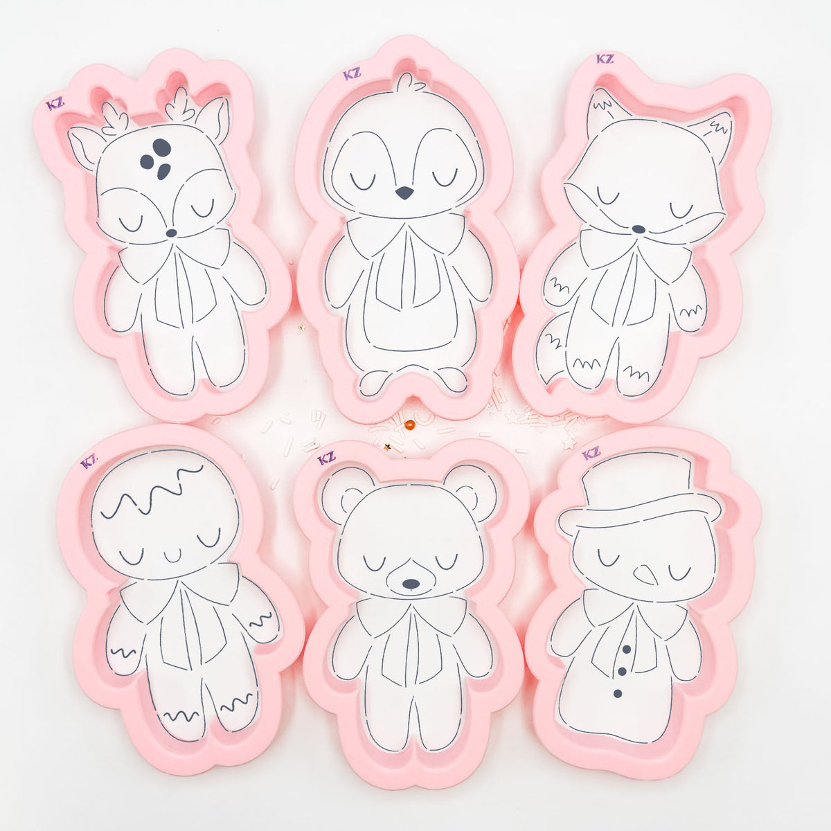 Cookie Cutters Stuffed Reindeer Cutter/Stencil