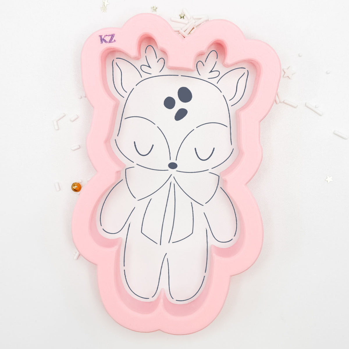 Cookie Cutters Stuffed Reindeer Cutter/Stencil