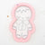 Stuffed Gingerbread Man Cutter/Stencil