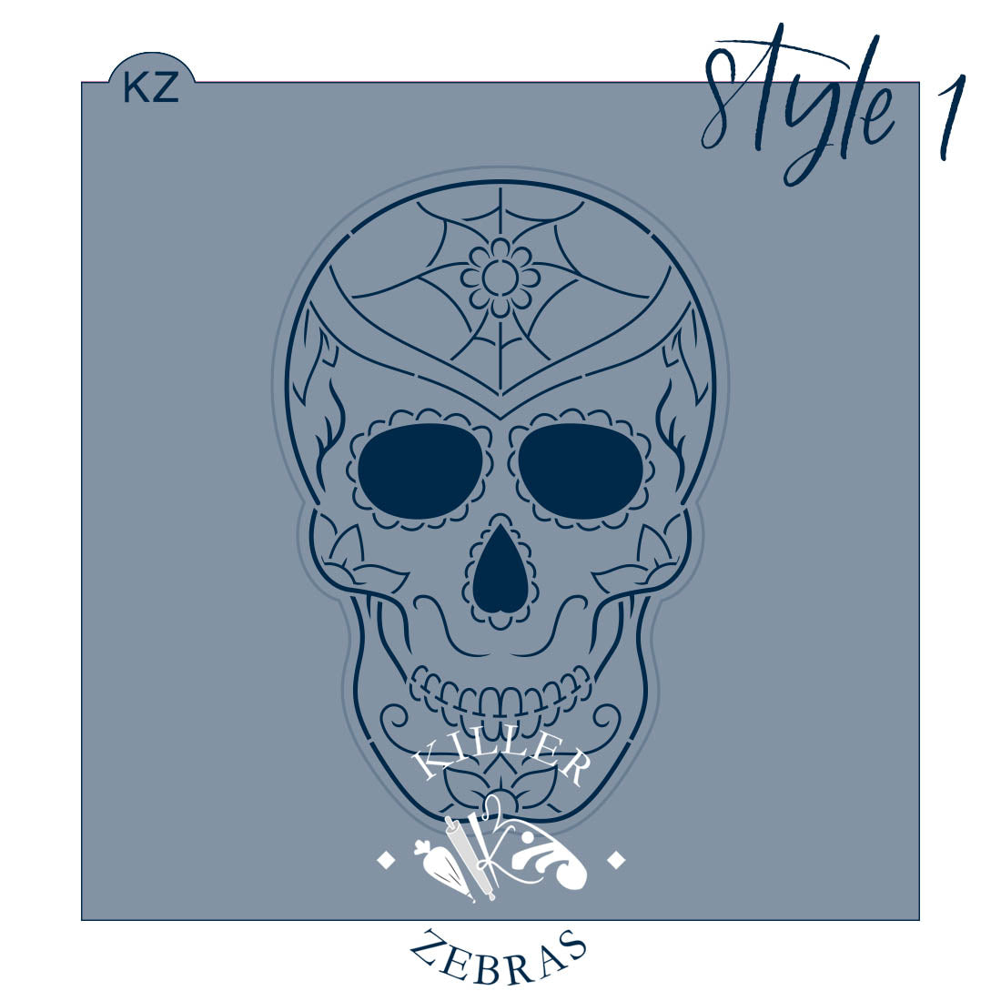 Cookie Cutters Sugar Skull Cutter/Stencil