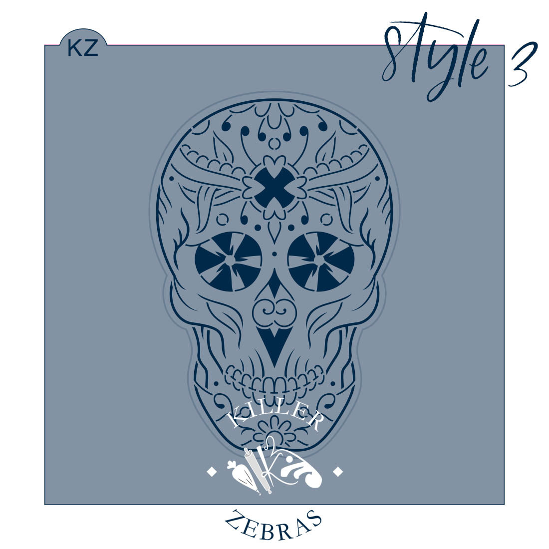 Cookie Cutters Sugar Skull Cutter/Stencil