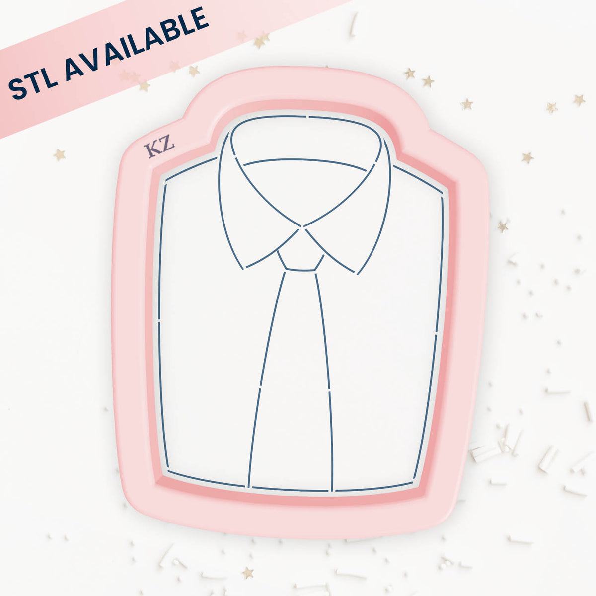 Cookie Cutters Shirt and Tie Cutter/Stencil