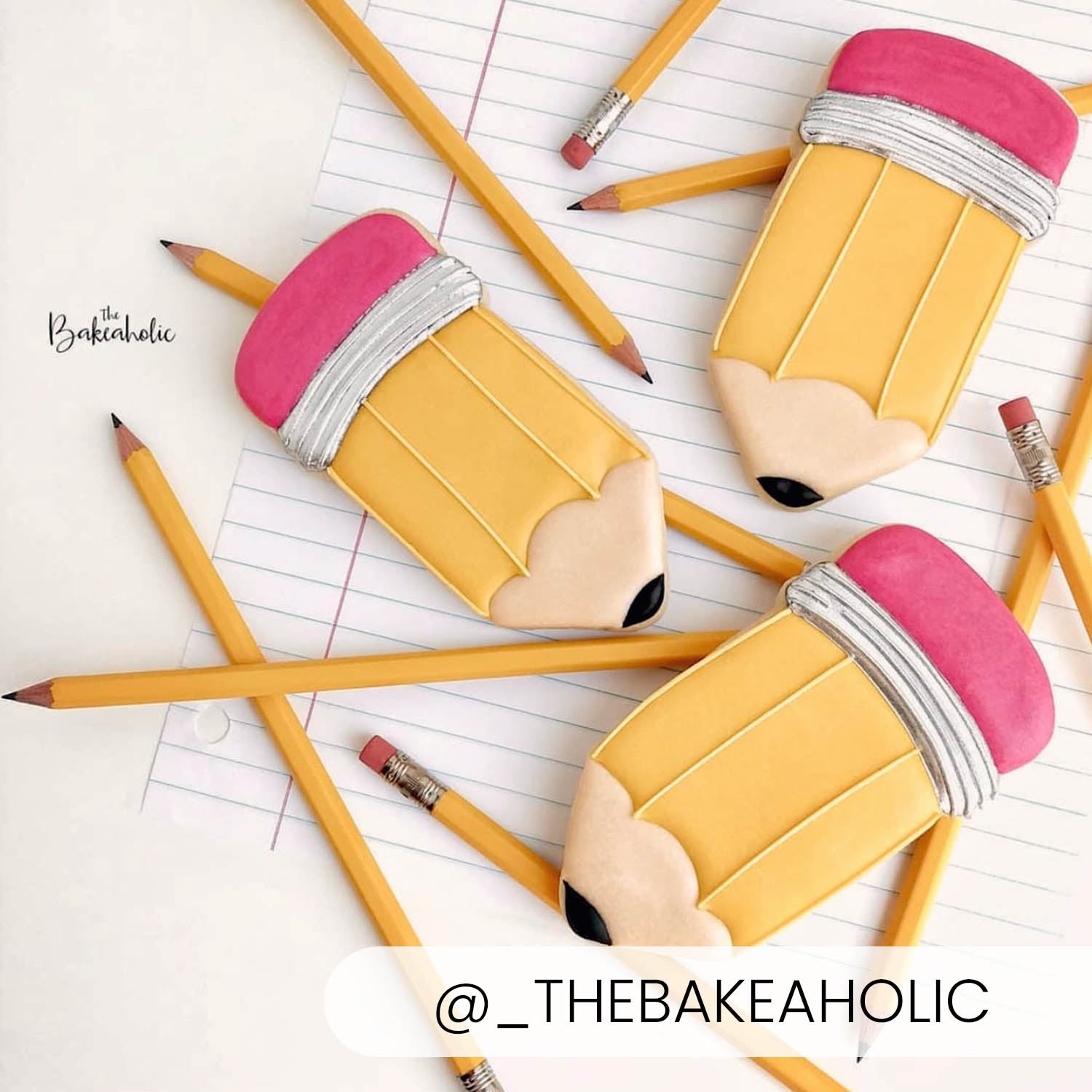 Cookie Cutters Pencil – Cookie Cutter & Stencil Set