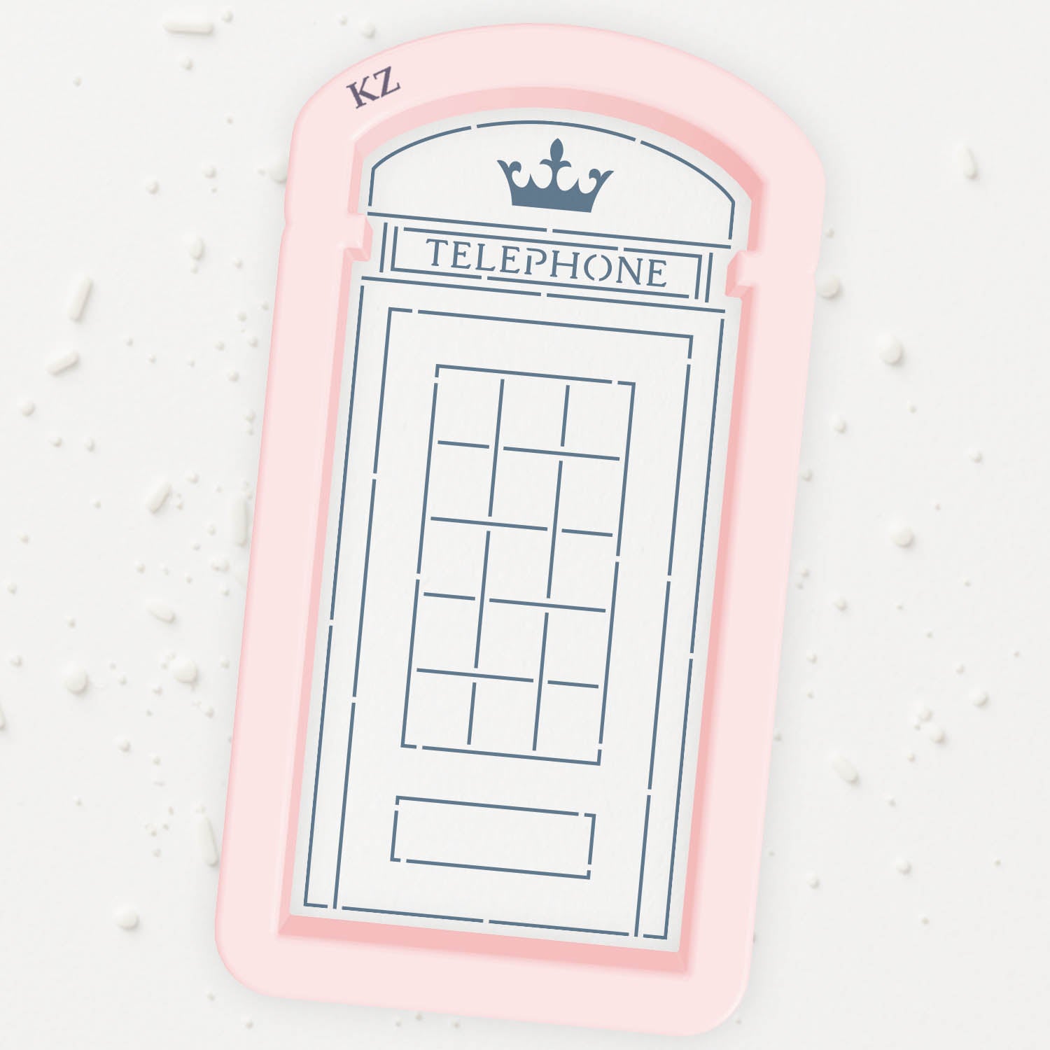 Cookie Cutters Telephone Box Cutter/Stencil