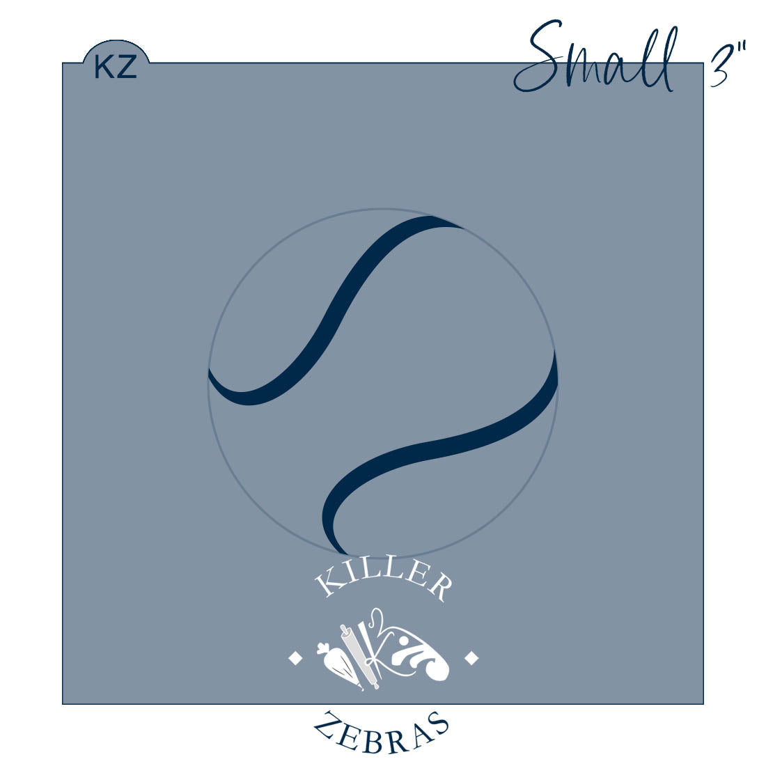 Tennis Ball – Cookie Stencil