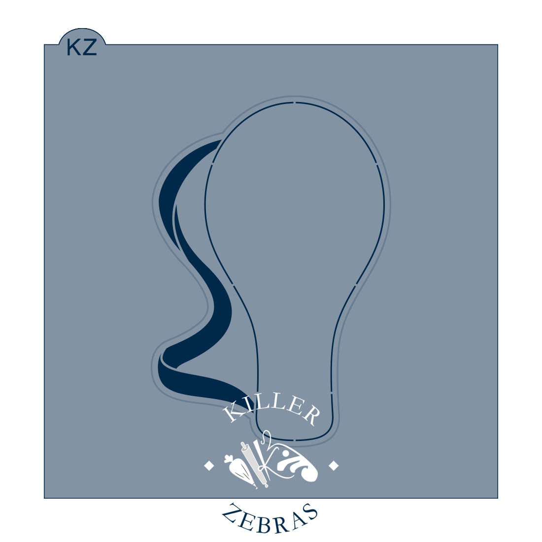 Tennis Racket Cover – Cookie Cutter &amp; Stencil Set