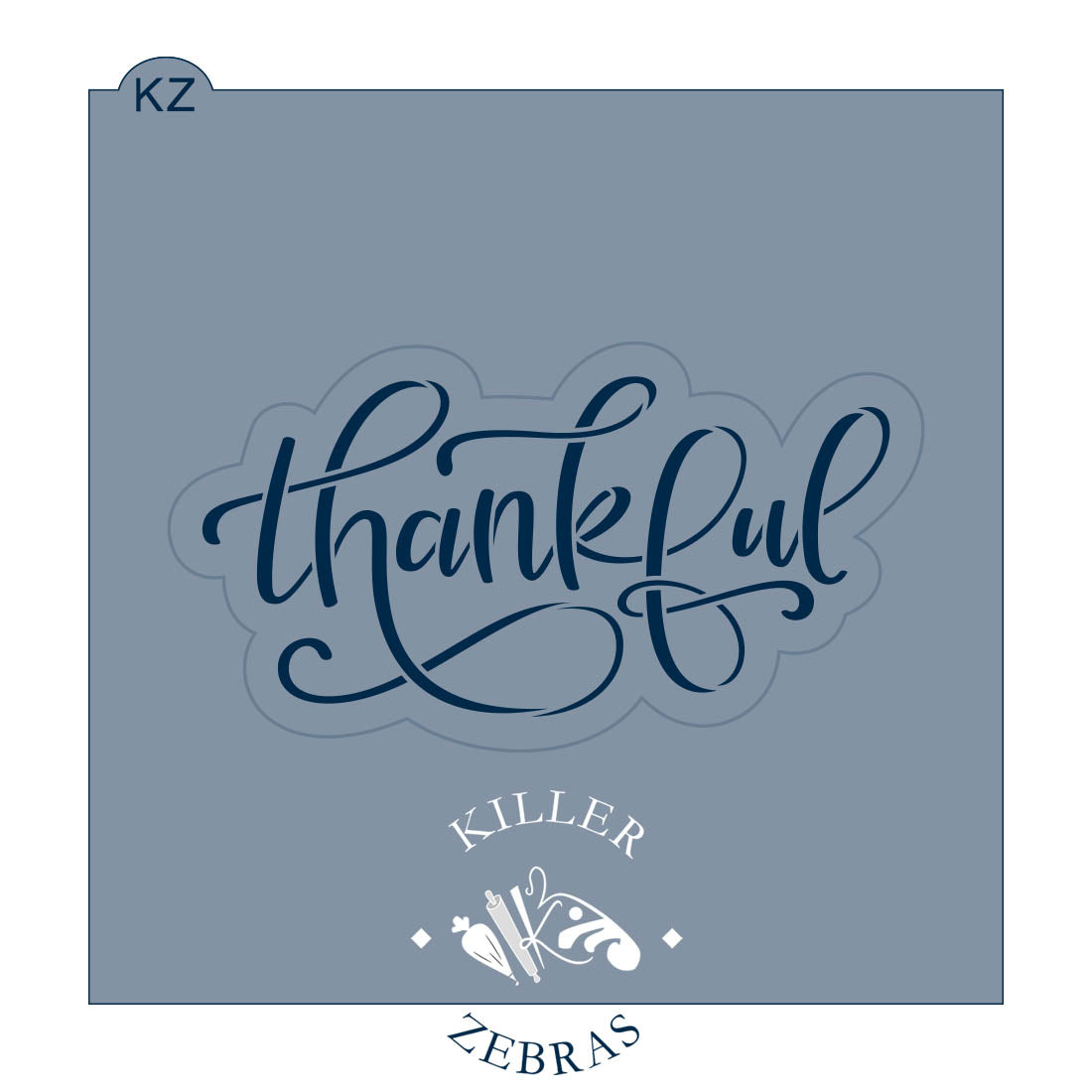 Cookie Cutters Thankful – Cookie Cutter &amp; Stencil Set