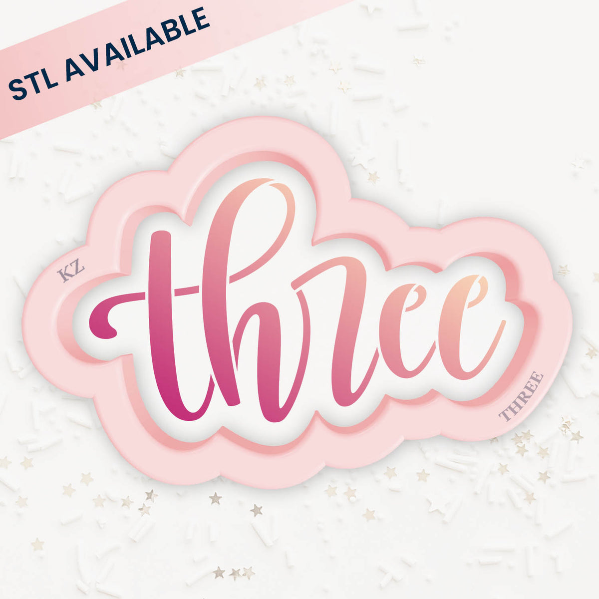 Cookie Cutters Three – Cookie Cutter &amp; Stencil Set