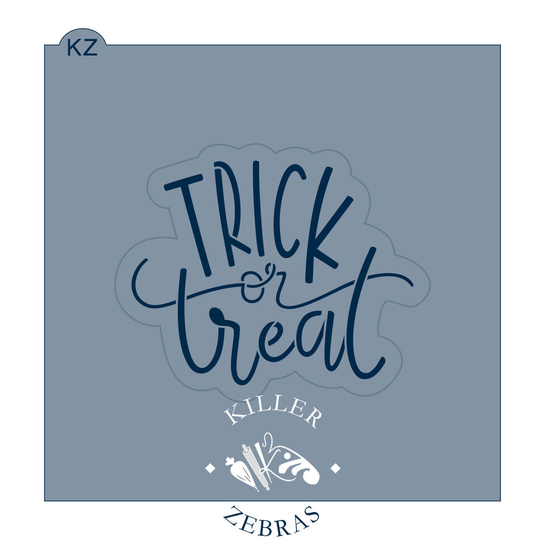 Cookie Cutters Trick or Treat (Style 1) – Cookie Cutter & Stencil Set