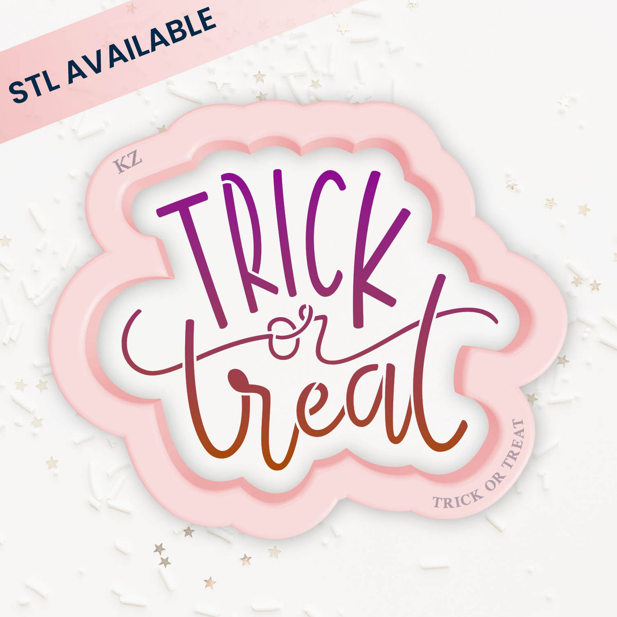 Cookie Cutters Trick or Treat (Style 1) – Cookie Cutter &amp; Stencil Set