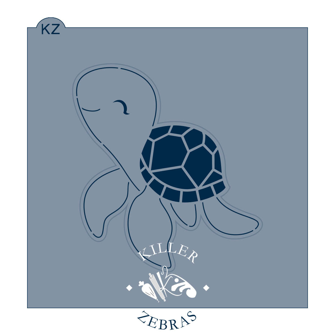 Cookie Cutters Turtle Cutter/Stencil