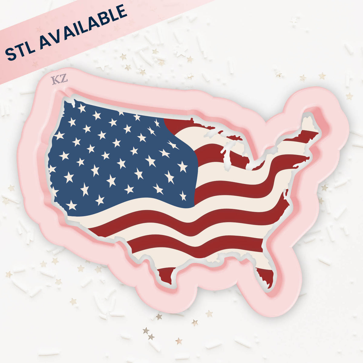Cookie Cutters United States of America – Cookie Cutter &amp; Stencil Set