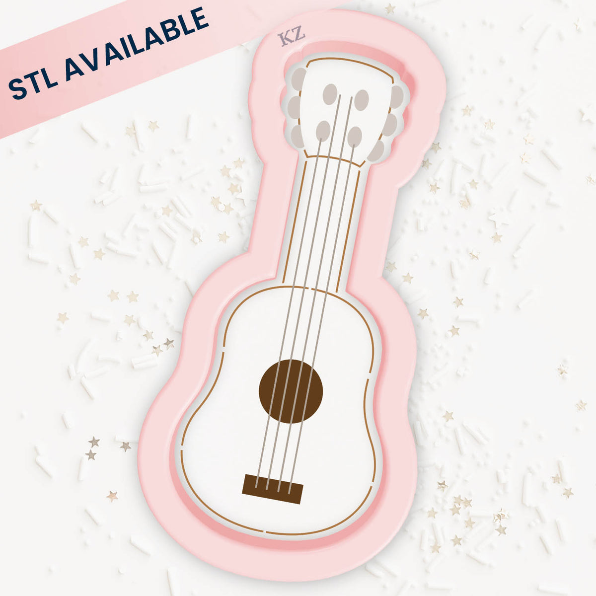 Cookie Cutters Ukulele – Cookie Cutter &amp; Stencil Set