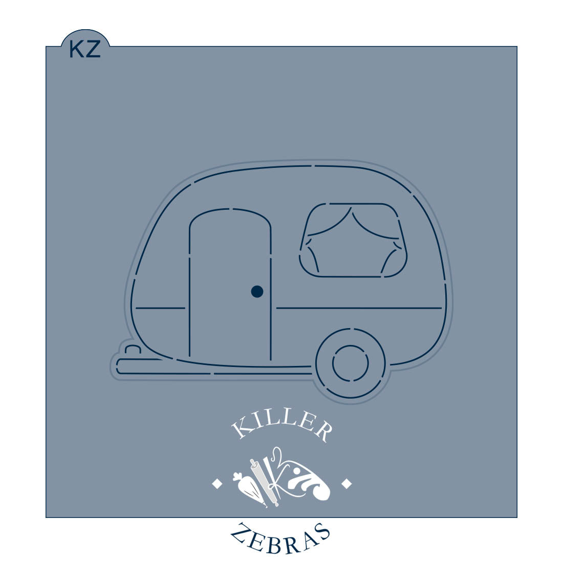 Cookie Cutters Vintage Camper Cutter/Stencil