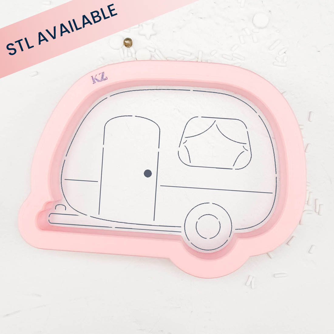 Cookie Cutters Vintage Camper Cutter/Stencil