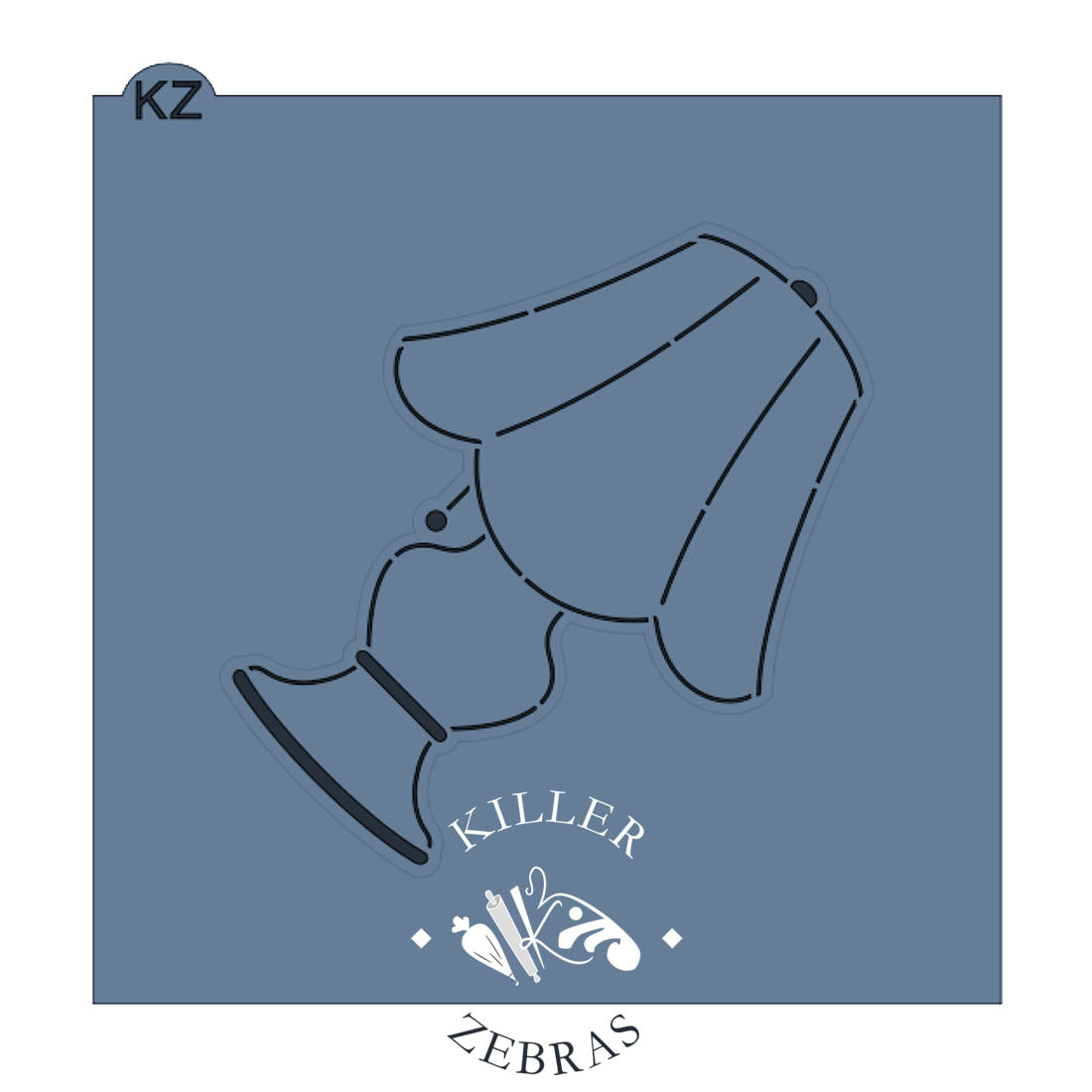 Cookie Cutters Vintage Lamp Cutter/Stencil