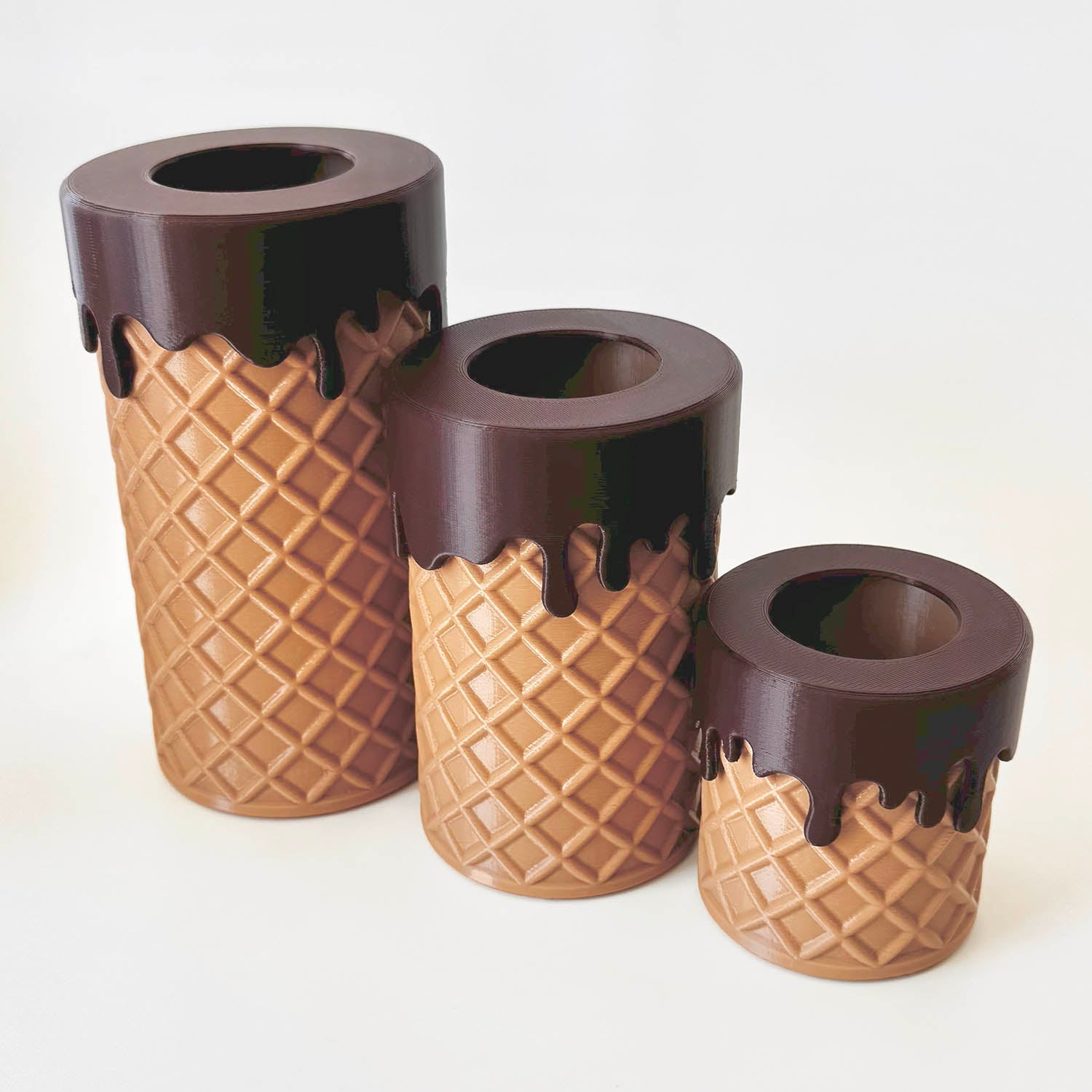 Digital Download Waffle Drip Piping Bag Dispenser - Digital Download