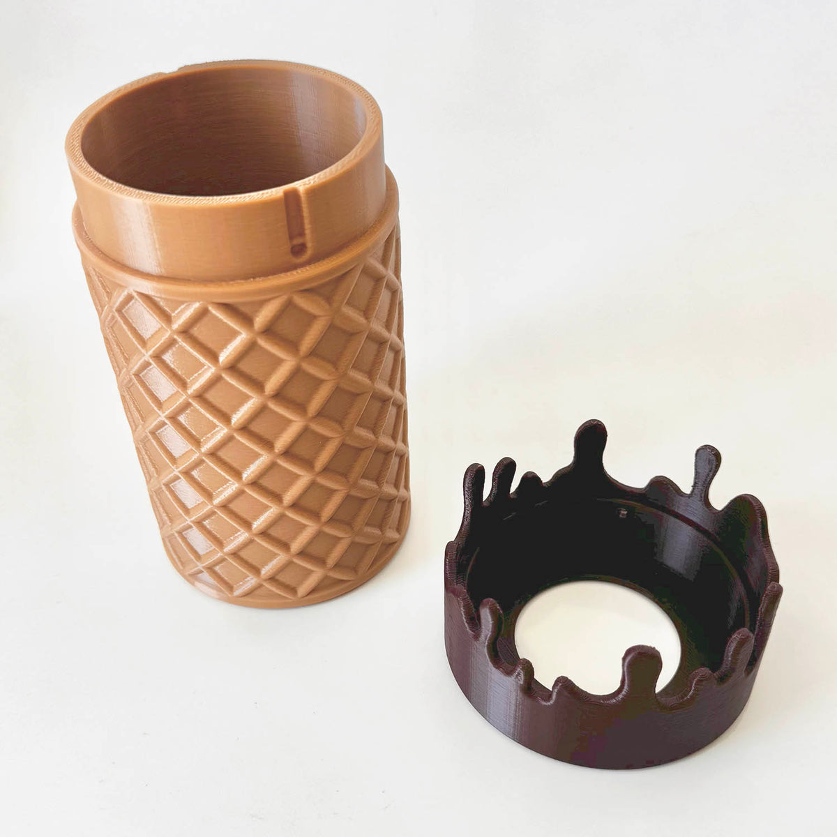 Digital Download Waffle Drip Piping Bag Dispenser - Digital Download