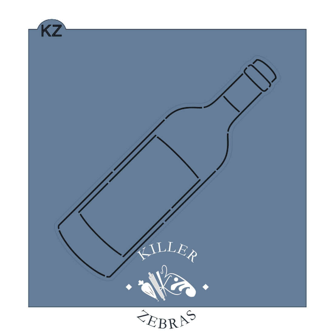 Cookie Cutters Wine Bottle Cutter/Stencil