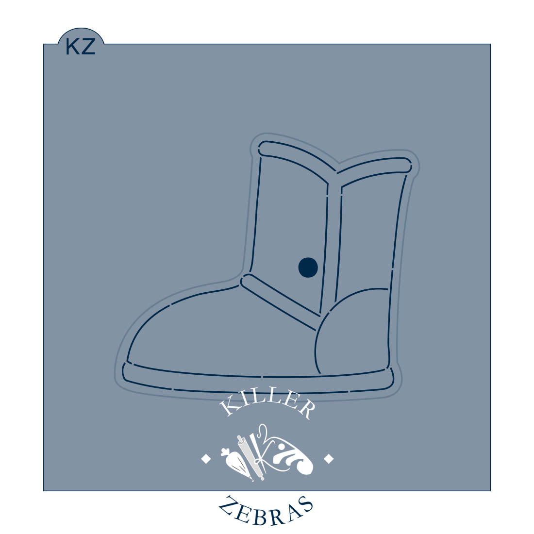 Cookie Cutters Winter Boot Cutter/Stencil
