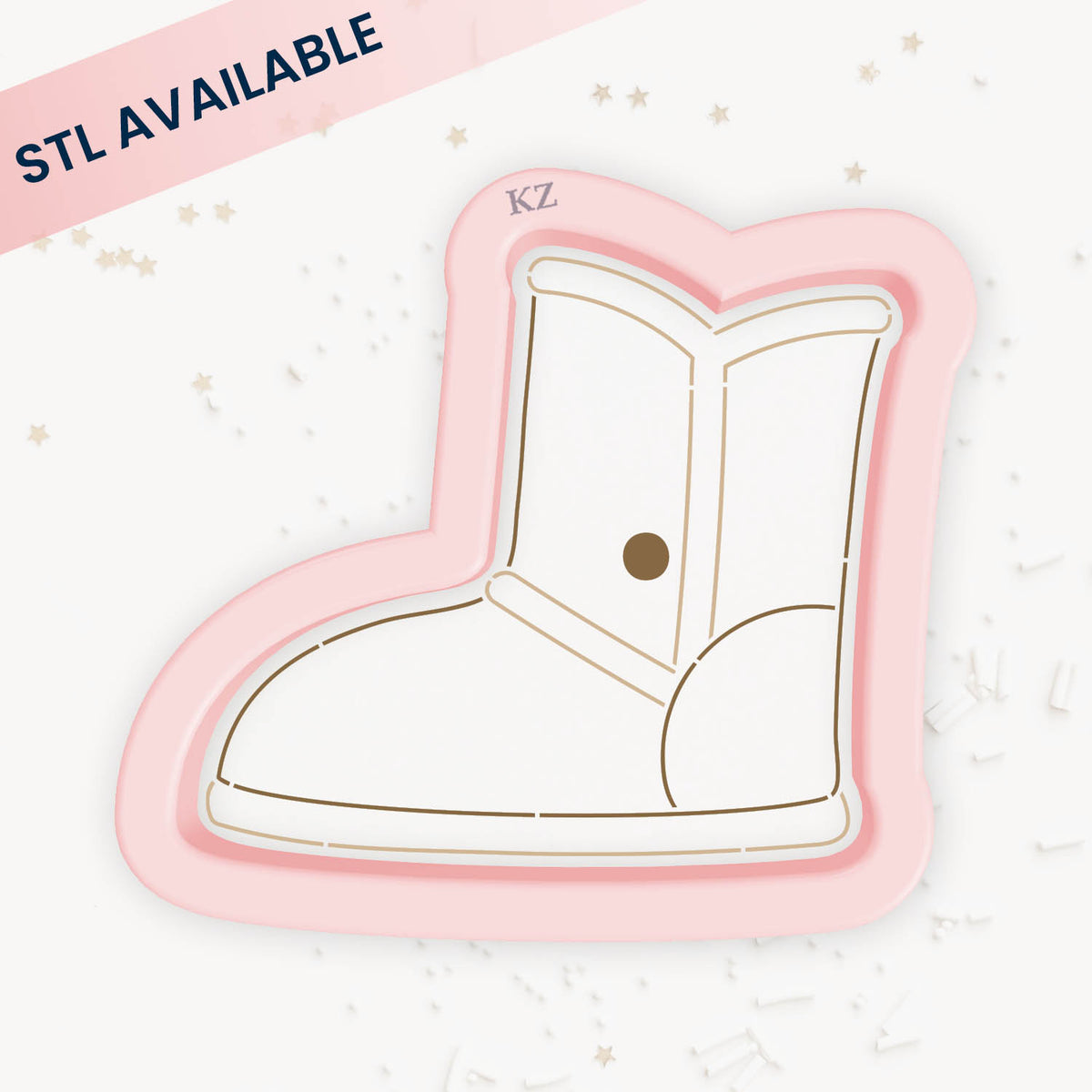 Cookie Cutters Winter Boot Cutter/Stencil