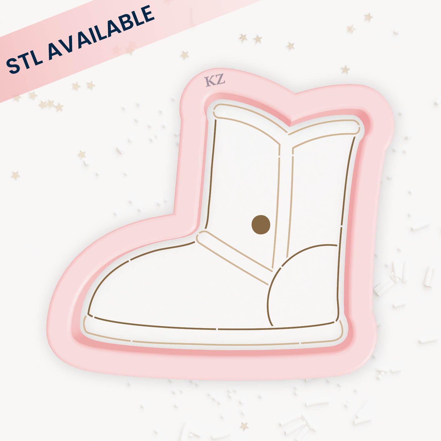 Cookie Cutters Winter Boot Cutter/Stencil