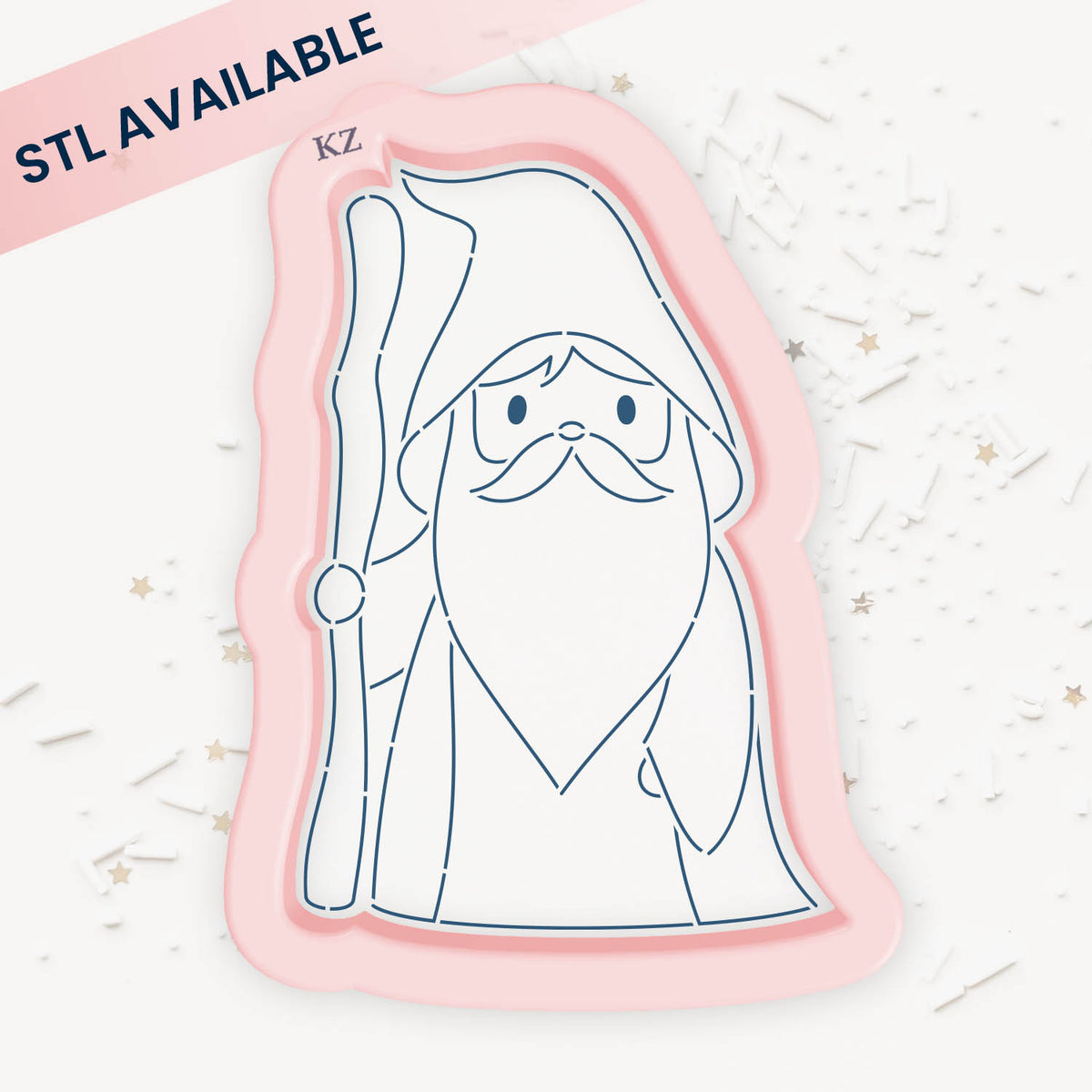 Cookie Cutters Wizard Cutter/Stencil