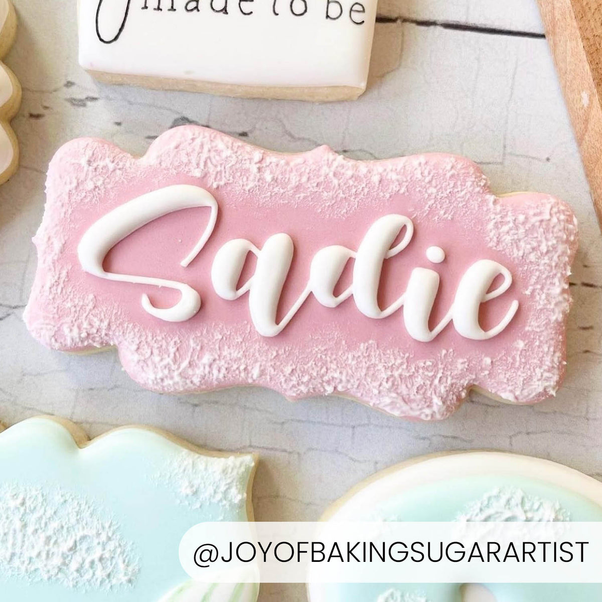 Cookie Cutters The Adele Plaque Cookie Cutter