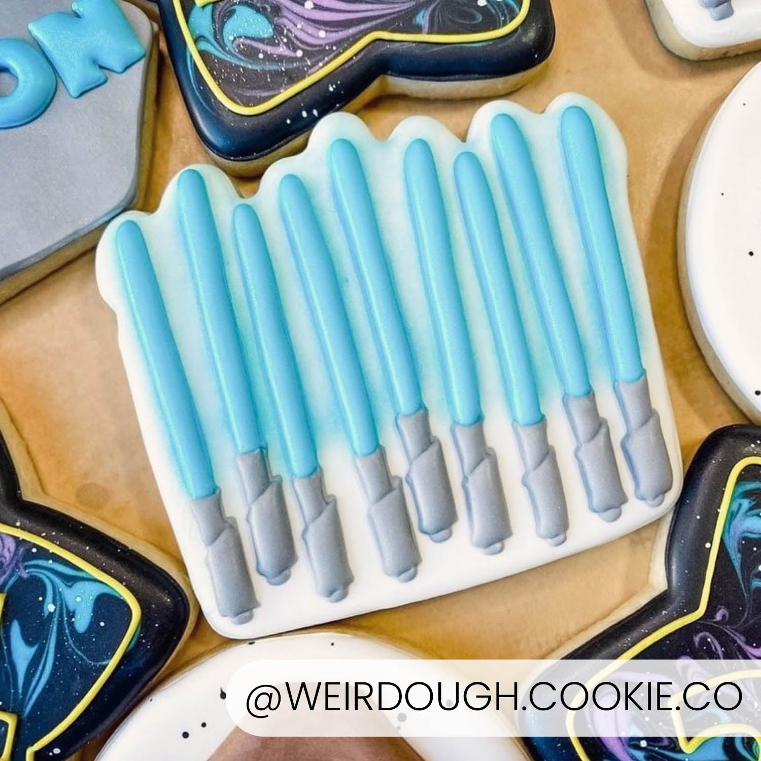 Cookie Cutters Birthday Candles Cutter/Stencil