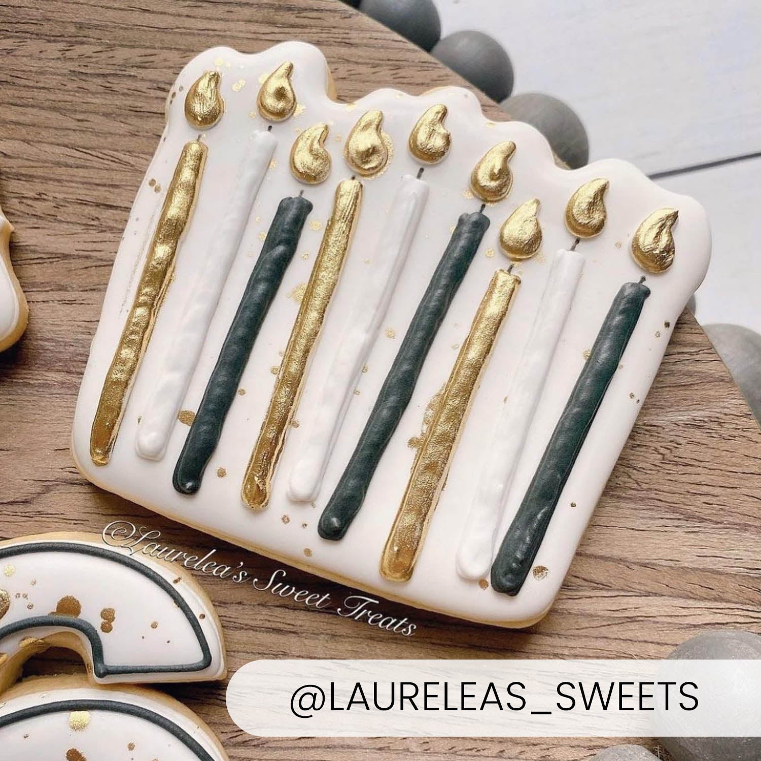 Cookie Cutters Birthday Candles Cutter/Stencil