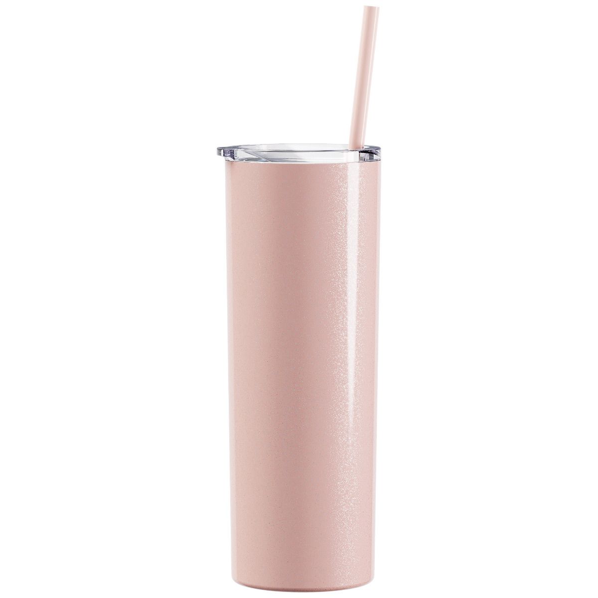 Tumbler Blush Glitter Stainless Steel 20 oz. Tumbler