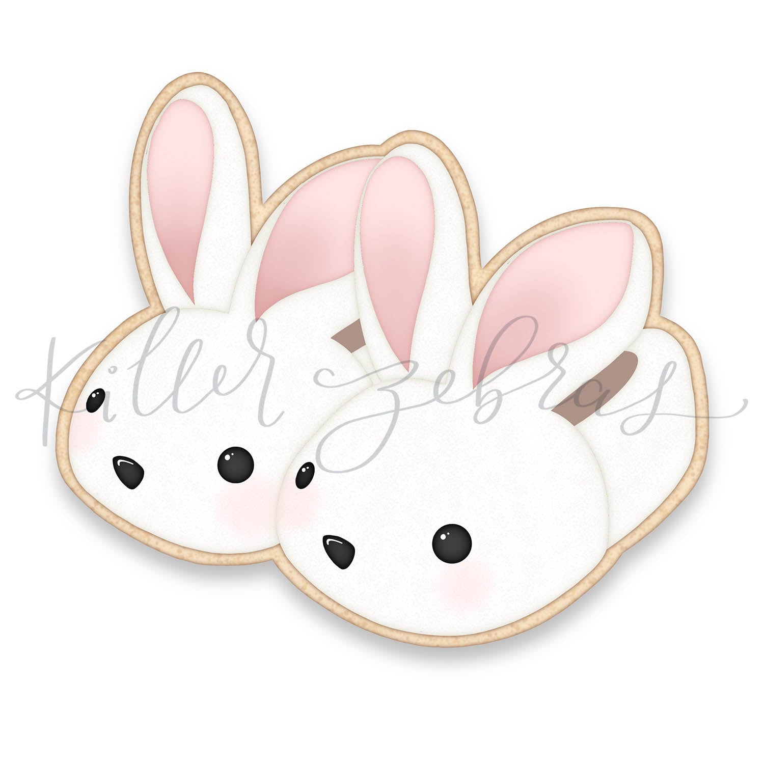 Cookie Cutters Bunny Slippers Cutter/Stencil