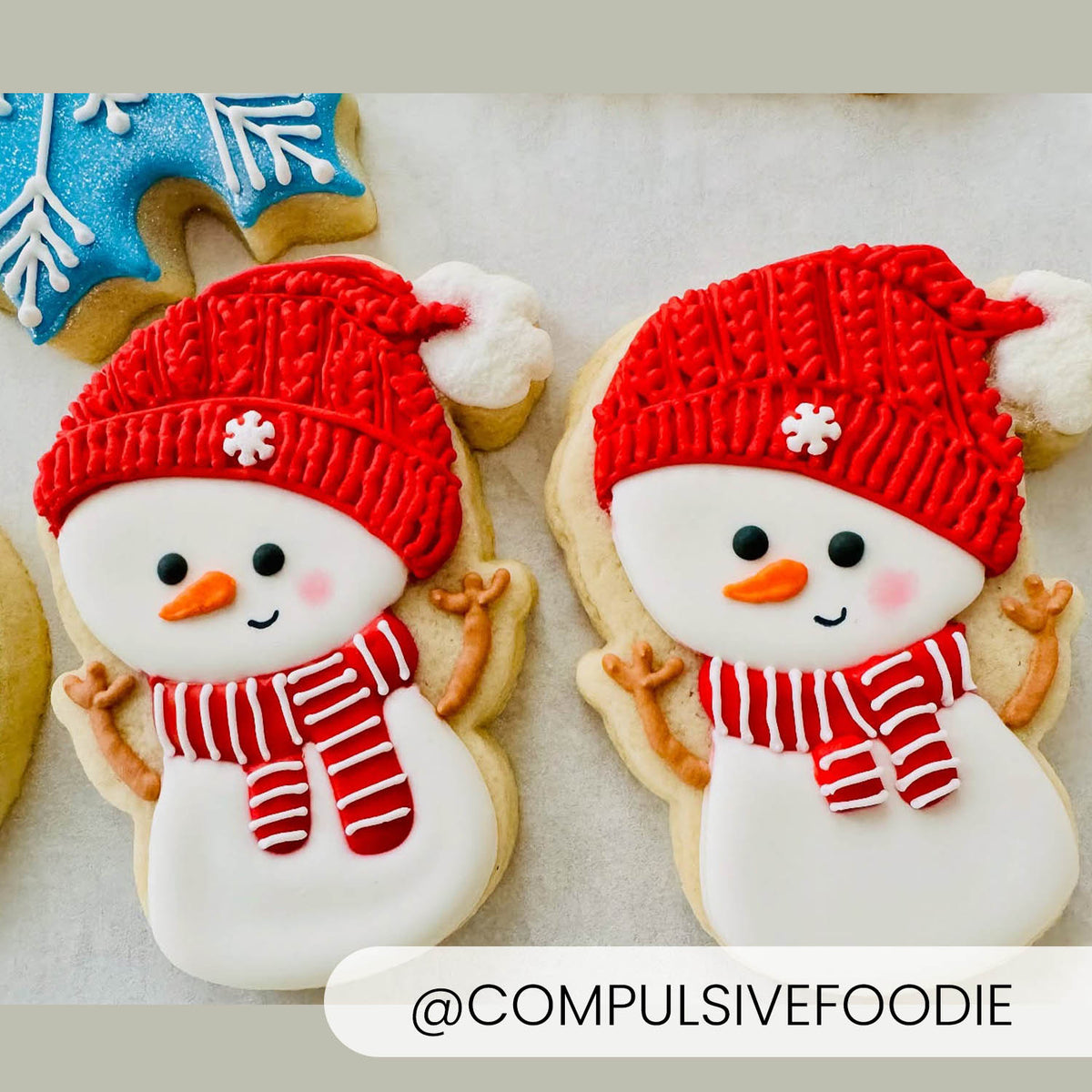 Snowman Bundled Up – Cookie Cutter &amp; Stencil Set