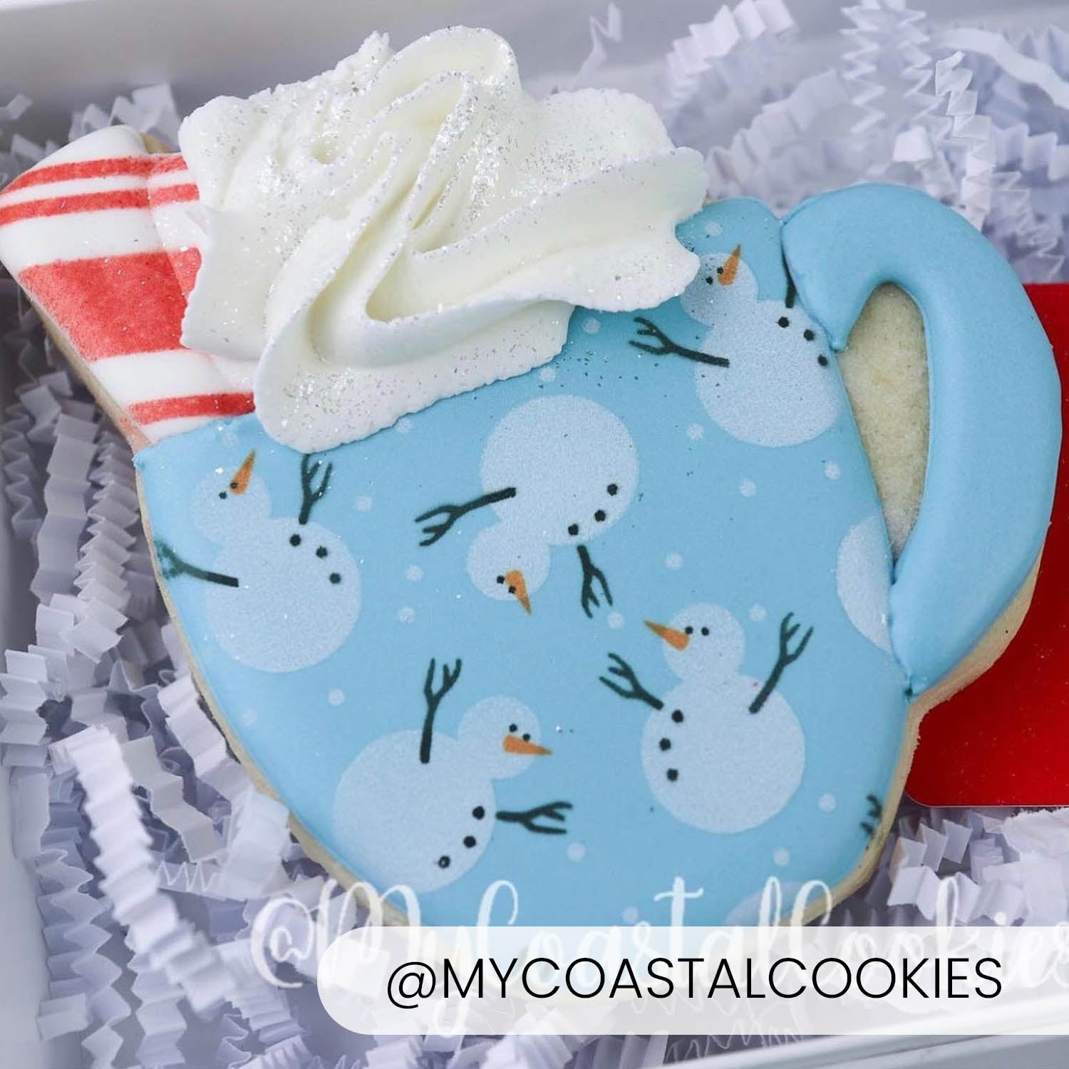 5.5 x 5.5 Stencil Snowmen 3 Part Stencil