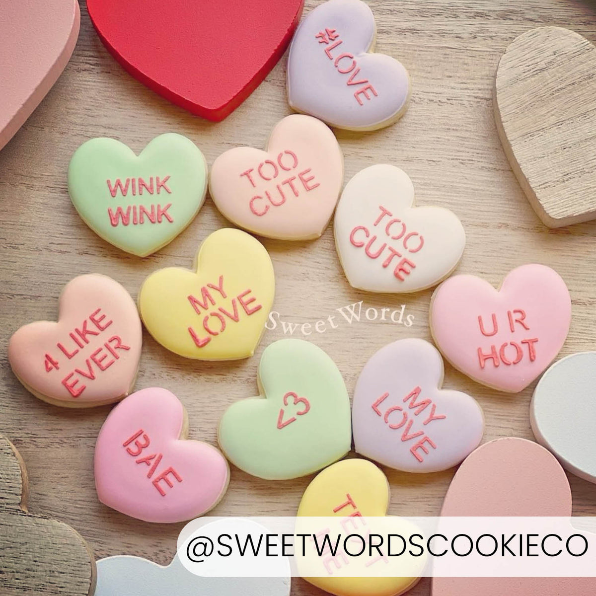Cookie Cutters Conversation Heart Mini
