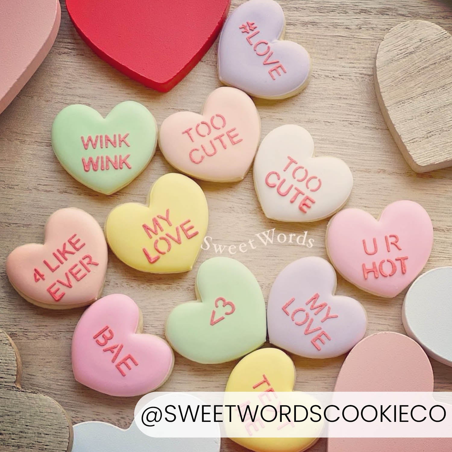Cookie Cutters Conversation Heart Mini