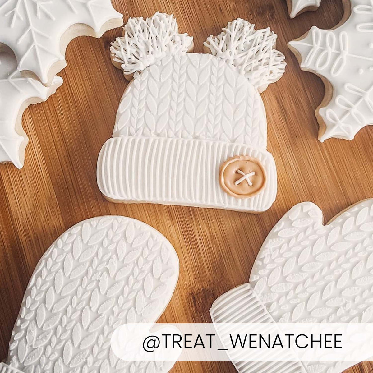 5.5 x 5.5 Stencil Chunky Knit Stencil