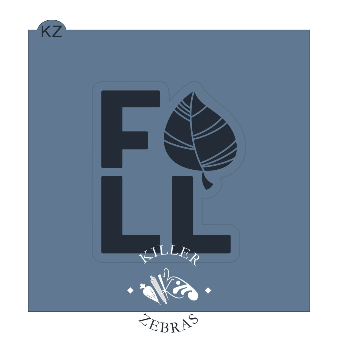 Cookie Cutters Fall Lettered Cutter (Style 2)