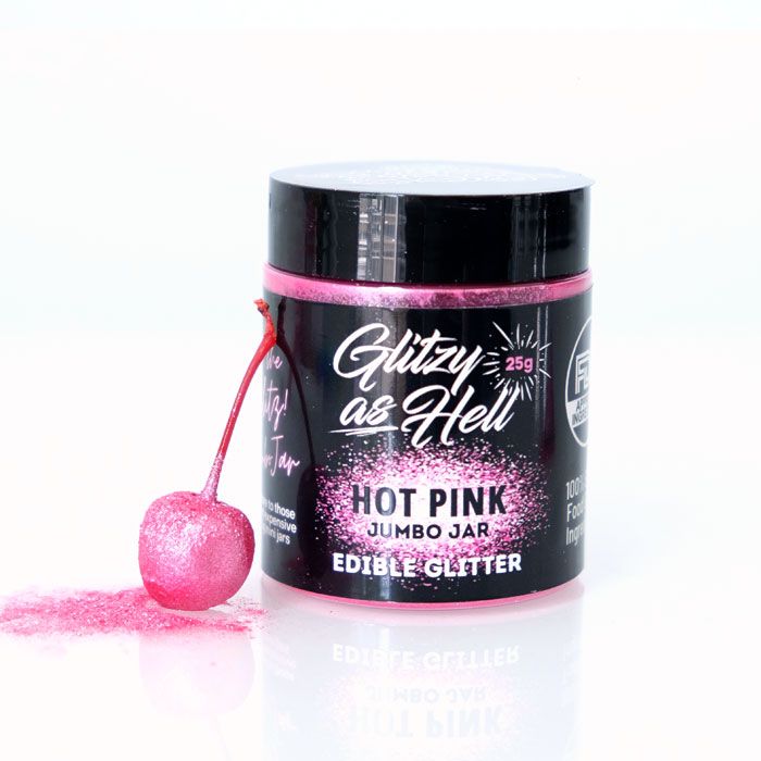 Glitzy as Hell Hot Pink Glitzy as Hell Edible Glitter