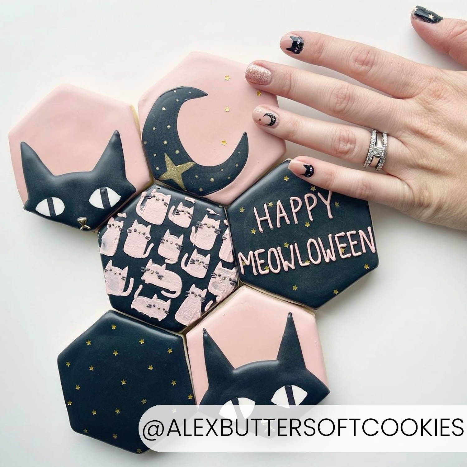 5.5 x 5.5 Stencil Kitten 2 Part Stencil