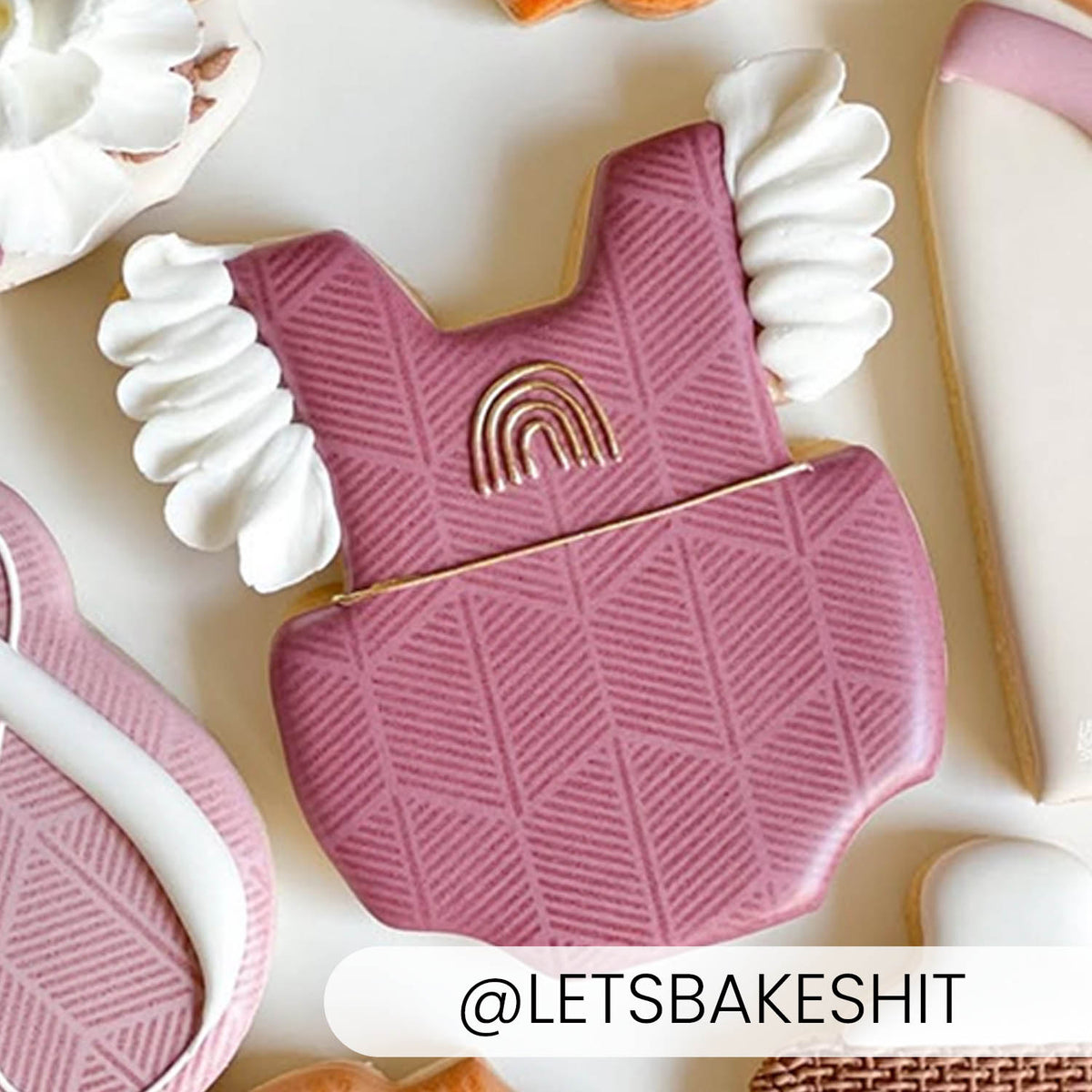 Hexagon Fans – Cookie Stencil