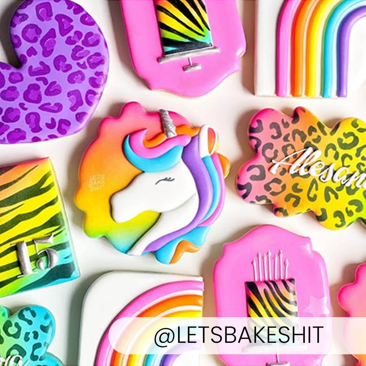 Leopard Print – Layered Cookie Stencil