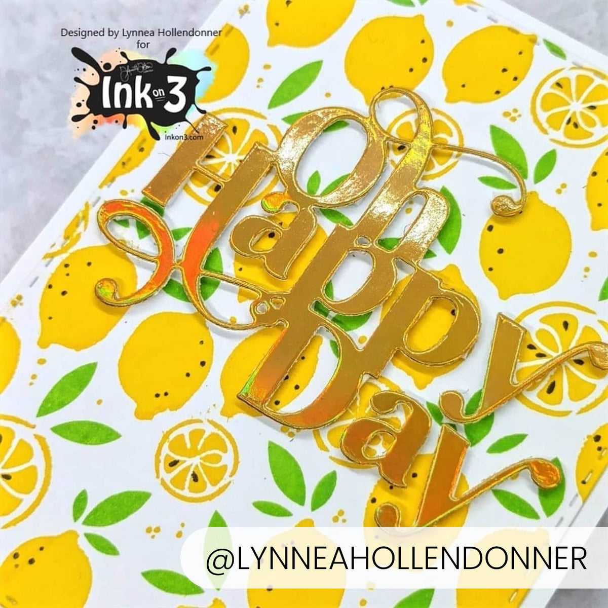 Lemon Squeeze – Layered Cookie Stencil