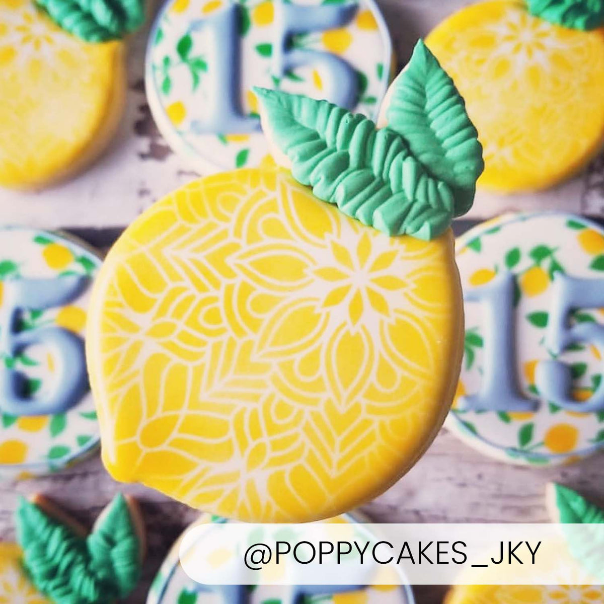 Cookie Cutters Lemon with Leaves Cutter