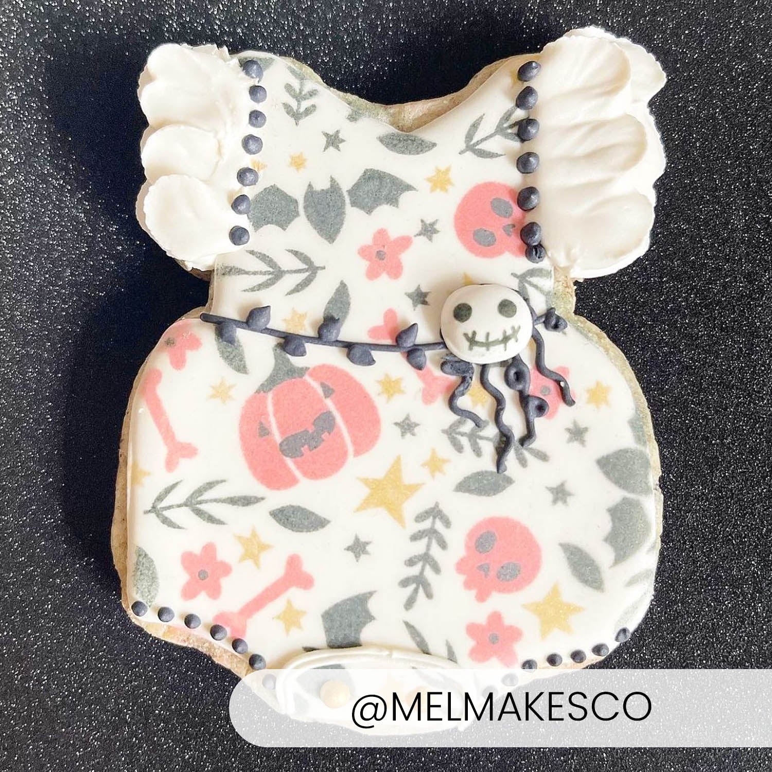 5.5 x 5.5 Stencil Lovely Bones 3 Part Stencil