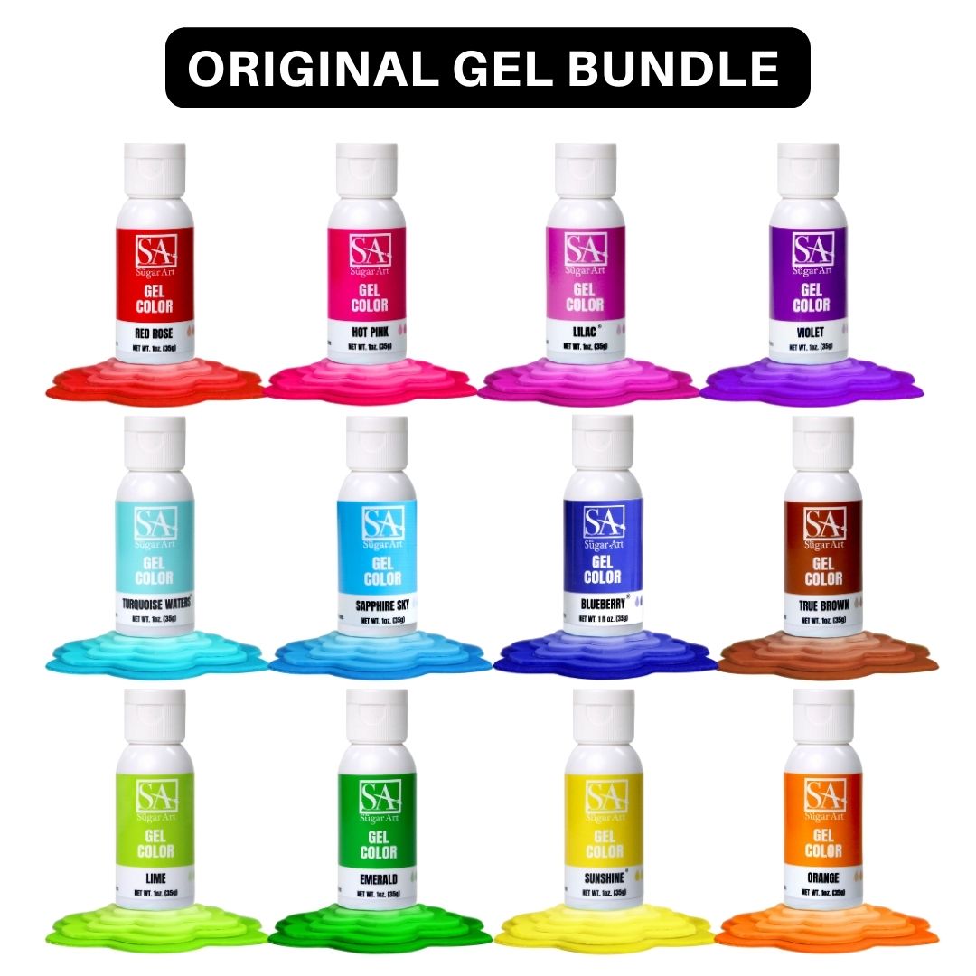 Gel Color Sugar Art Gel Color Set - Original