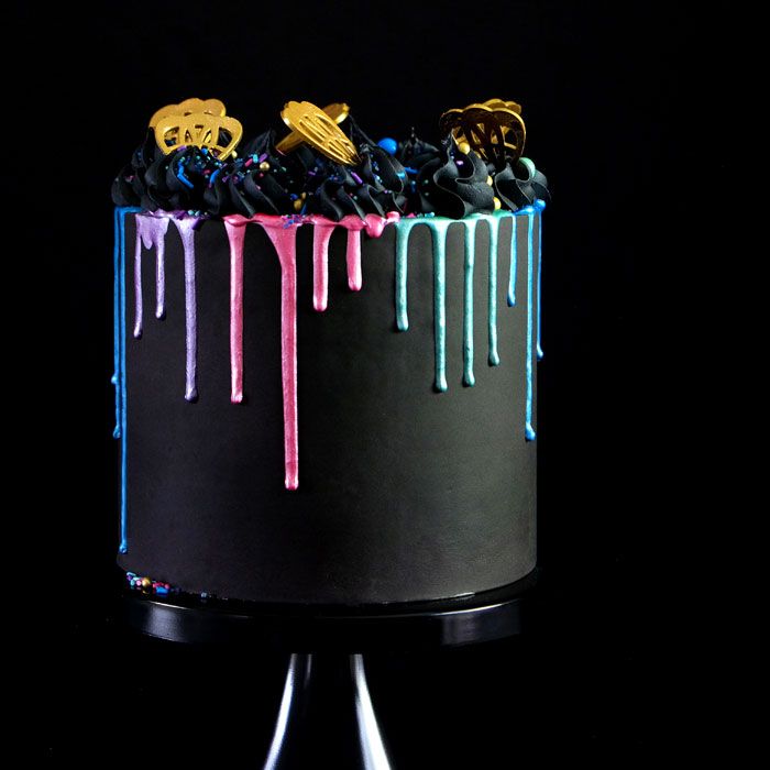 ECG Airbrush Paint Black - Evil Cake Genius